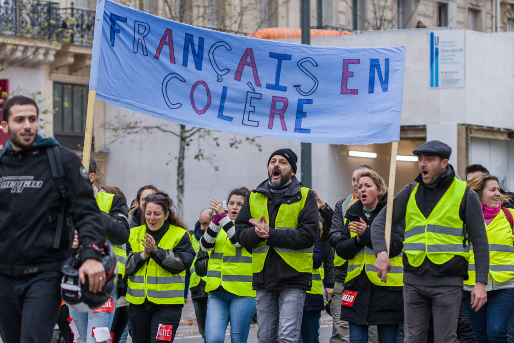 GiletsJaunesFrancaisColere